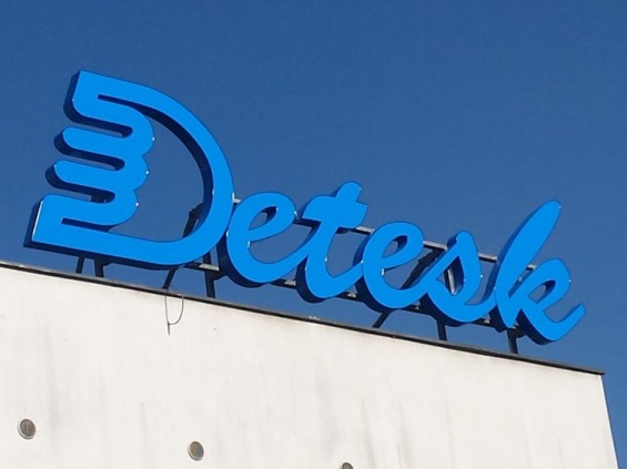 Světelné logo Detesk