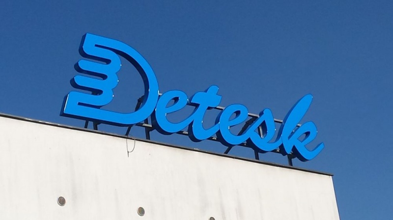 Světelné logo Detesk